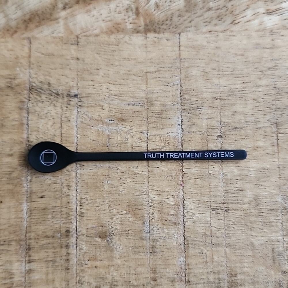 TRUTH TREATMENT SYSTEMS Perfect Dose Spoon Metal Black